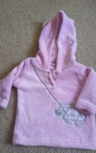 Baby girl's sweater pink